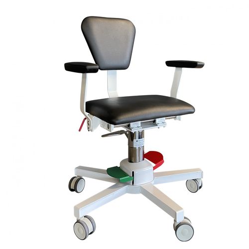 Рентгенологическое кресло для осмотра - ERGO XR2 - IBIOM Instruments - гидравлическое / с регулируемой высотой / на роликах