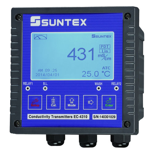 Датчик проводимость - EC-4310  - Suntex Instruments - для анализа воды / с беспроводной сетью
