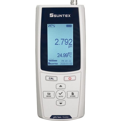 РН-метр для лабораторий - TS-250 - Suntex Instruments - переносной / герметичный