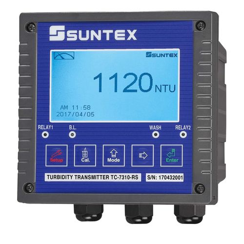 Датчик мутности - Online - TC-7310-RS - Suntex Instruments - для измерения температуры / для сточных вод