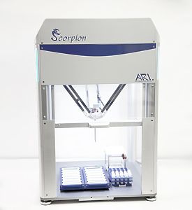 Роботизированное устройство подготовки проб - Scorpion  - SciGene - для лабораторий / для исследований / для работы с жидкостями