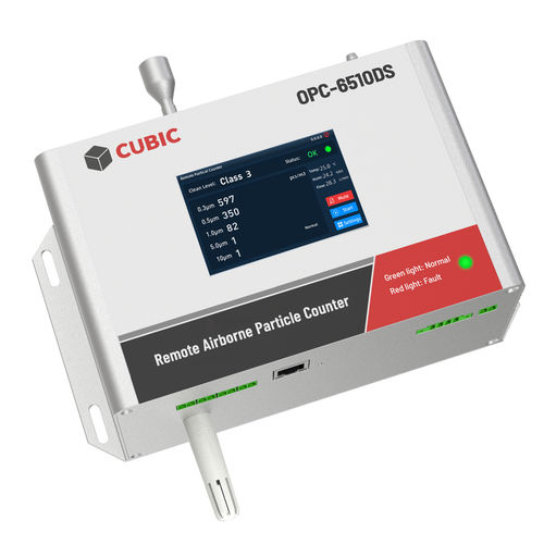 Счетчик частиц с помощью лазерной дифракции - OPC-6510DS - Cubic Sensor and Instrument Co.,Ltd. - для чистых помещений / для фармацевтической промышленности / для сельского хозяйства и пищевой промышленности