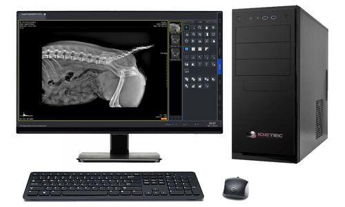 Информационная рабочая станция для ветеринарной визуализации - IDeVet Digital Veterinarian Imaging - для ноутбука / ветеринарная