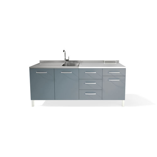 Шкаф для хранения - FURNITURE "S" - LORAN - для стоматологических инструментов / для больниц / с раковиной