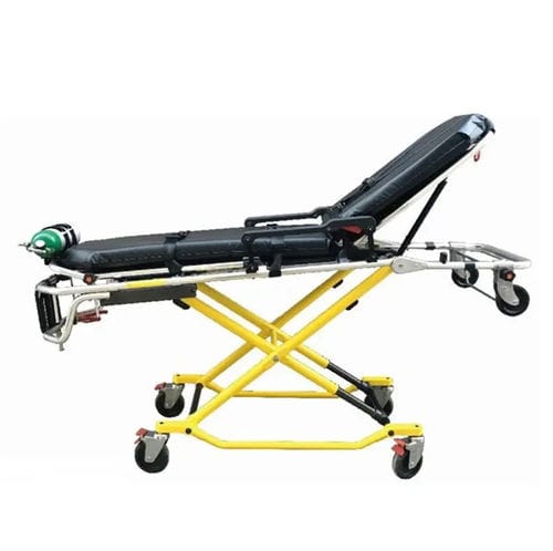 Спасательный носилки - PX-D11 - Pinxing Medical Equipment - для машин скорой помощи / складной / на роликах