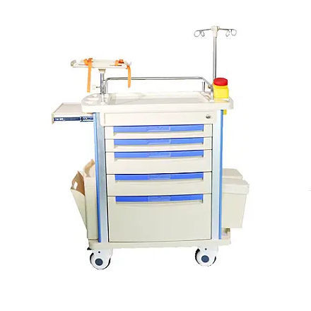 Медицинская тележка - PX-850D - Pinxing Medical Equipment - для общего применения / для трансфера пациента / для медицинского ухода