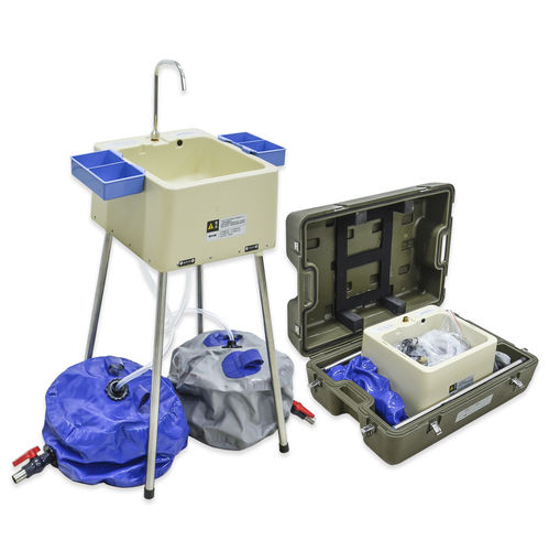 Хирургический умывальник 1 секция - PX2019 - Pinxing Medical Equipment - из нержавеющей стали / электронное управление