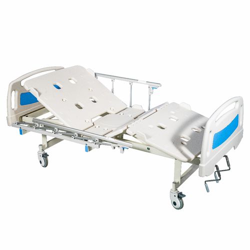 Кровать для больниц - SF2965 - Pinxing Medical Equipment - ручная / с фиксированной высотой / на роликах