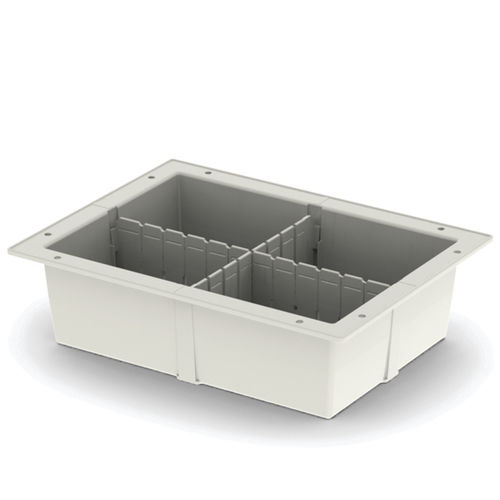 Медицинский поднос - 10X30X40cm - ABS Tray - Modular Iso System  - Pegasus Medical Concepts - из ABS / модульный
