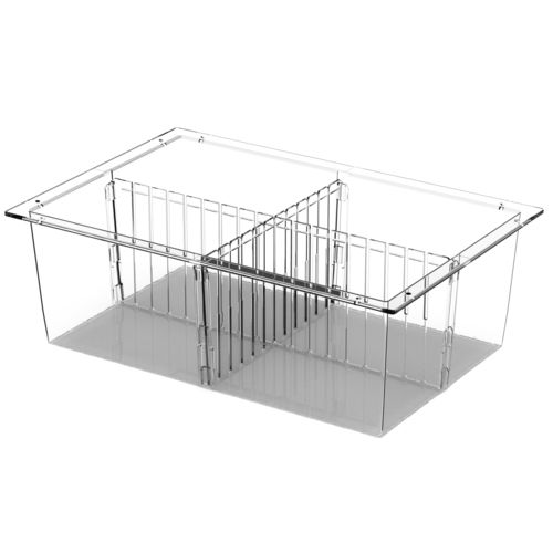 Корзина из поликарбоната - Clear Tray 20X40X60 cm - Pegasus Medical Concepts - модульный