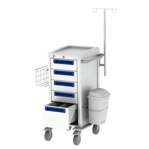 Медицинская тележка - CRT-NM39-84444 - Pegasus Medical Concepts - для больниц / для общего применения / для переноса кровати