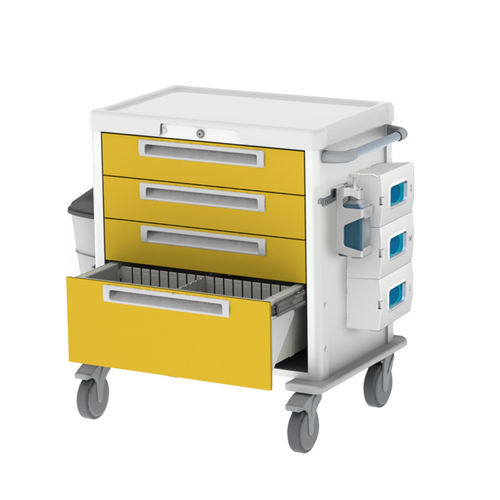 Медицинская тележка - CRT-M35-8444 - Pegasus Medical Concepts - для больниц / для общего применения / изоляционная