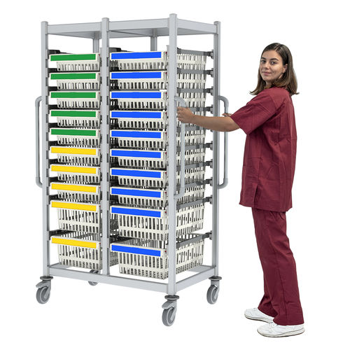 Тележка для операционного зала - SLS-UU-1640 - Pegasus Medical Concepts - для стерилизации / медицинская / для больниц