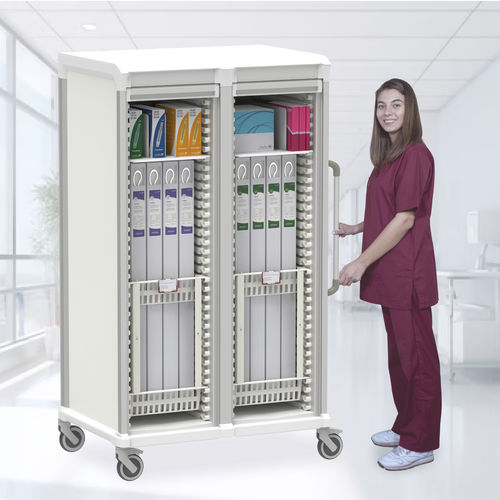 Медицинская тележка - Boxed Cath - Pegasus Medical Concepts - для операционного зала / для стерильных вещей / для эндоскопов