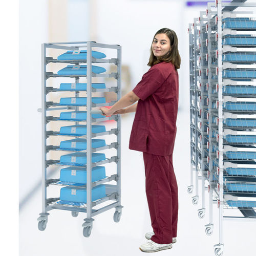Тележка для стерилизации - Hygieia - Pegasus Medical Concepts - для хранения / многофункциональная / из нержавеющей стали