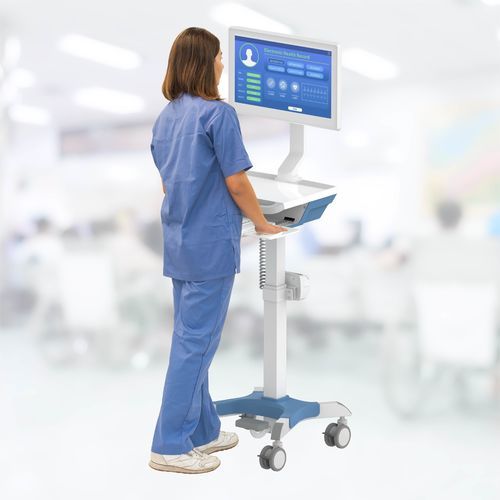 Медицинская компьютерная тумба - Arya - Pegasus Medical Concepts - для ноутбука / для планшетного ПК / для панели ПК