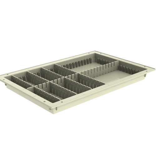 Поднос для тележки - 5X40X60 CM - ABS Tray - Modular Iso System  - Pegasus Medical Concepts - из поликарбоната / из ABS