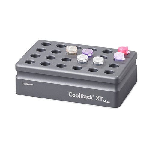 Лабораторный штатив для микроцентрифужных пробирок - CoolRack™ XT M24 - Azenta life sciences - для замораживания / для охлаждения