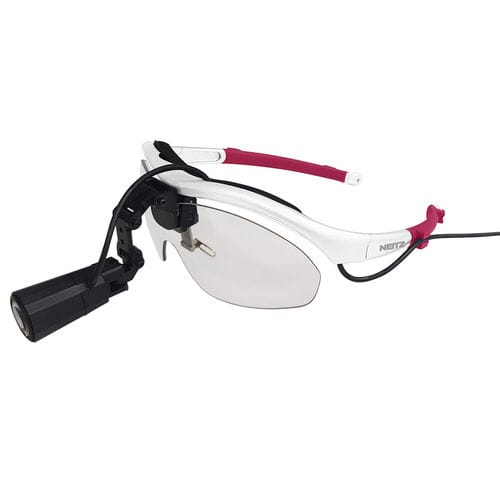 Хирургический налобный осветитель - NSI-X 100 - US Ophthalmic - LED / с заряжаемым аккумулятором / для бинокулярной лупы