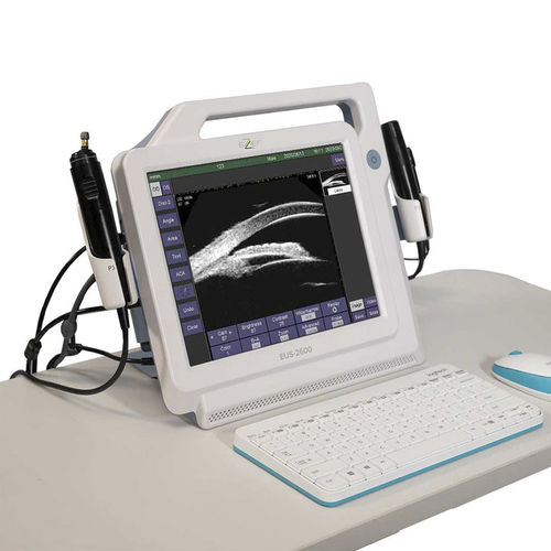 Переносной ультразвуковой сканер - EUS-2600 UBM - US Ophthalmic - для офтальмологической эхографии / черно-белый / сенсорный экран