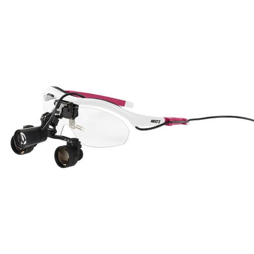 Бинокулярная лупа на очковой оправе - NTZ-BLS-1 - US Ophthalmic - с налобным фонариком