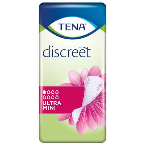 Гигиеническая прокладка для женщин - Discreet Ultra Mini - TENA - упаковка 28 штук