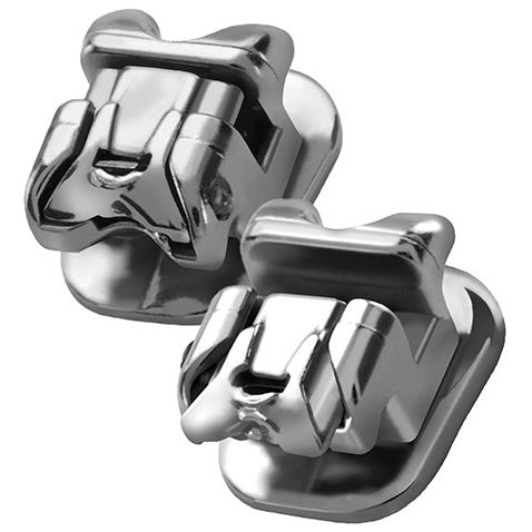 Ортодонтические скобы из металла - DAMON™  3MX - Ormco - самолигирующаяся / с вертикальной прорезью