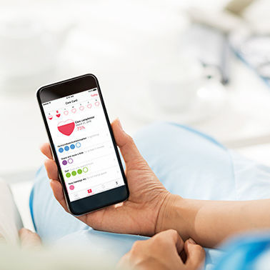 Приложение iOS для управления - smartvisit  - aycan Medical Systems - для контроля / для обработки / для наблюдения за показателями жизнедеятельности