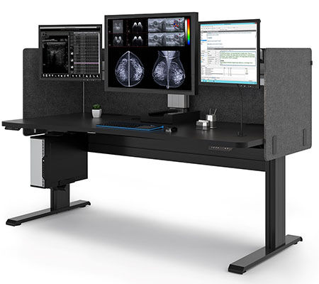 Информационная рабочая станция для диагностики - Phoenix II - Double Black Imaging - для рентгенологии / переносная