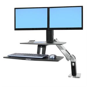Кронштейн для монитора - Workfit-A - Double Black Imaging - медицинский / настольный / с подставкой под клавиатуру