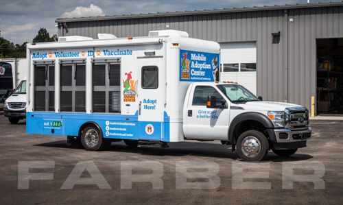 Ветеринарный передвижной медицинский пункт - 16233 - Farber Specialty Vehicles - грузовой автомобиль / с отсеком / дизельный