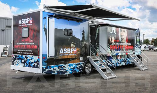 Передвижной медицинский пункт для взятия пробы крови - 16406 - Farber Specialty Vehicles - автобус / дизельный