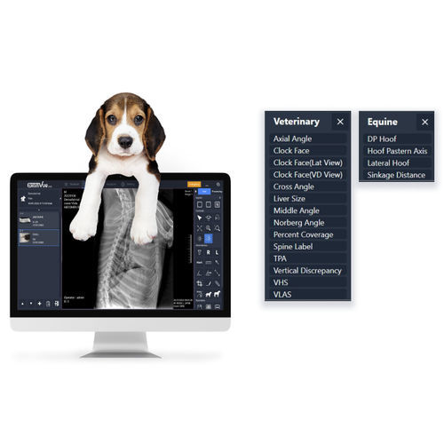 Программное обеспечение для ветеринарной радиографии - ExamVue Duo - JPI Healthcare Solutions - для анализа / для управления / для диагностики