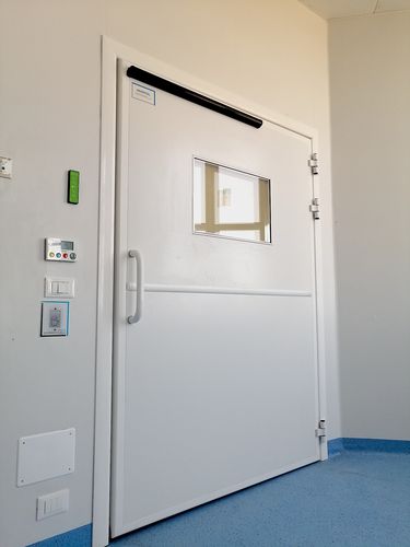Автоматическая дверь - HOSPITAL DIVISION - с экранированием / для операционной / для радиологического отделения