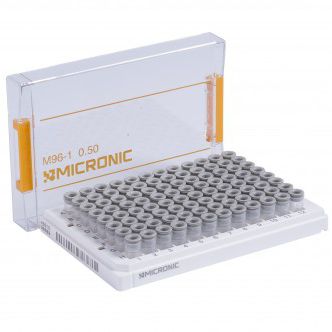 Пробирка с V-образным дном - MP32100, MPW52325LBC3-X01 - MICRONIC - из полипропилена / для хранения образцов