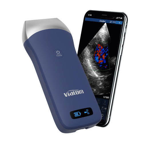 Портативный ультразвуковой сканер - Shenzhen Viatom Technology Co., Ltd. - для поливалентной эхографии / черно-белый / цветовой допплер
