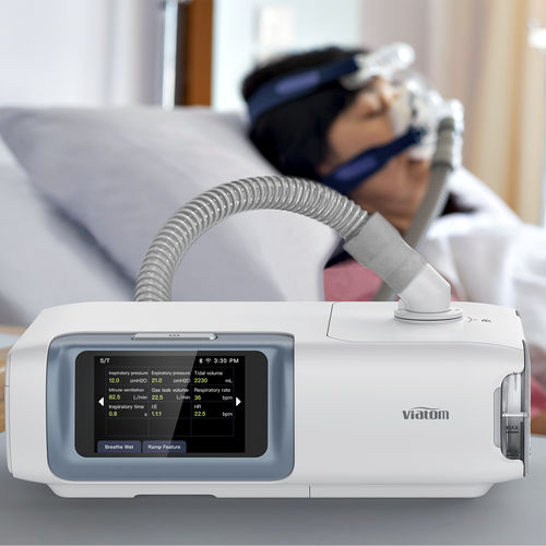Аппарат ИВЛ для обслуживания пациентов на дому - LeRes-C - Shenzhen Viatom Technology Co., Ltd. - электронный / BPCO / для апноэ сна