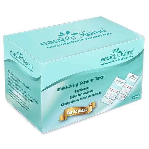 Экспресс-тест для бытового применения - EDOAP-264 - Easy Healthcare - для определения лекарственных веществ / MET / для кокаина