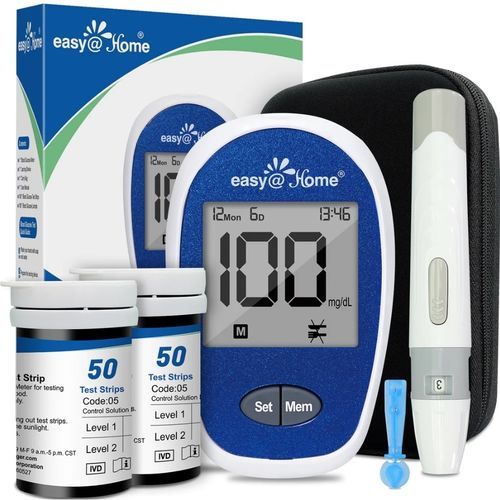 Автоматический глюкометр - EBG-100SL - Easy Healthcare - с автопрокалывателем / без кода