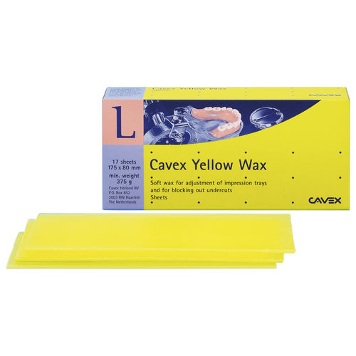 Стоматологический материал из воска - Cavex Yellow  - Cavex Holland BV - для стоматологической лаборатории