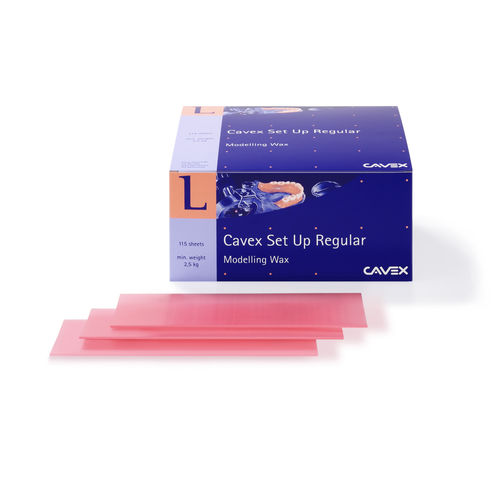 Стоматологический материал из воска - Set Up Regular - Cavex Holland BV - для стоматологической лаборатории