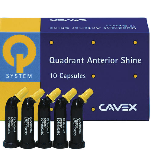 Стоматологический материал из гибридного композита - Quadrant Anterior Shine - Cavex Holland BV - для восстановления зубов / фотополимеризуемый