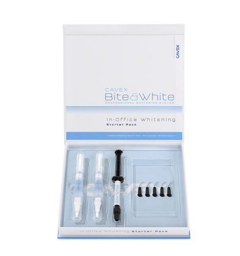 Стоматологический материал для отбеливания зубов - Bite&White In-Office - Cavex Holland BV - гелевый