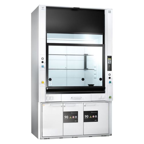 Лабораторный вытяжной шкаф вытяжка химреагентов - EXPLORIS®  - Köttermann - для лабораторий / настольный
