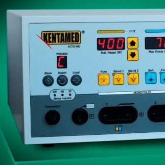 Электроскальпель с режимом биполярного разреза - KENTAMED ACTIS-400 - KENTAMED - с режимом монополярного разреза / монополярная коагуляция / биполярная коагуляция