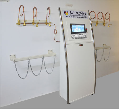 Манифольд для медицинских газов - AMS 3000 - Schönn Medizintechnik - автоматический / ручной / инвертор расхода