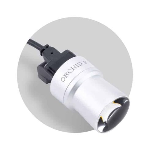 Налобный осветитель для стоматологической хирургии - Orchid-F™ - Admetec - LED / с заряжаемым аккумулятором