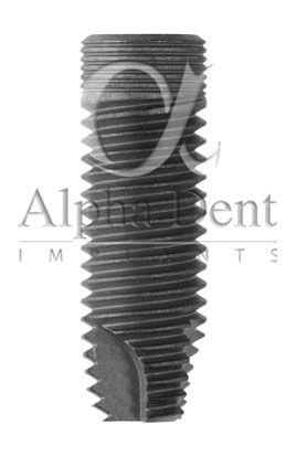 Цилиндрический зубной имплантат - Classic - Alpha Dent Implants - из титана / внутренний / одномоментный