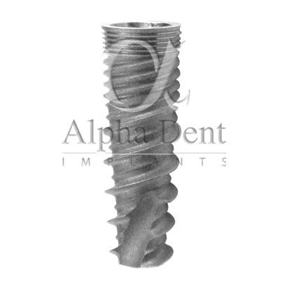 Конический зубной имплантат - Active Conus - Alpha Dent Implants - из титана / внутренний