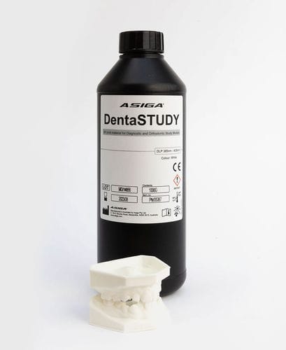 Стоматологический материал из полимера - DentaSTUDY - ASIGA - для моделирования / для 3D-печати / ортодонтический